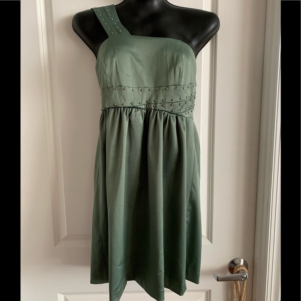 Kensie Green Dress Size 8 - Picture 2 of 6
